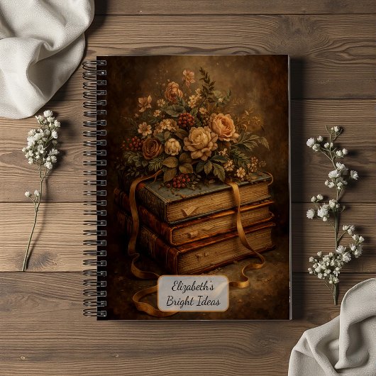 Livres Anciens et Fleurs d'Automne