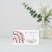 Livres Arc-en-ciel rose pour la carte d'insertion  (Debout devant)