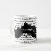 Livres audionumériques de M Inksplash Mug (Devant gauche)