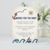Livres Baby showers Nautiques Pour La Carte Bébé (Debout devant)