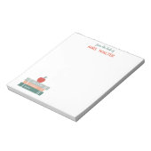 Livres Bloc-notes pour enseignants personnalisés e (Tourné)