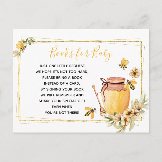 Livres Botaniques D'Abeille Pour Carte De Boîtier (Devant)