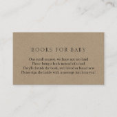 Livres Brown pour la carte de boîtier pour bébé (Devant)