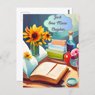 Livres, carte postale pour les postes