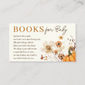 Livres Citrouilles d'automne pour la carte de boît (Devant)