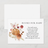 Livres citrouilles et Bourgogne pour carte de boît (Devant / Derrière)