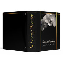 Livres commémoratifs de souvenir de l'orchidée 1 -