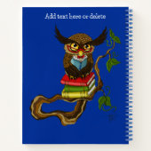 Livres Cute Owl (Dos)