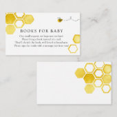 Livres d'abeilles pour la carte de boîtier pour bé (Devant / Derrière)