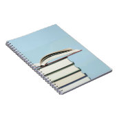 Livres dans un Carnet de Pile (Côté Droit)