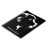 Livres de cadeaux d'amoureux des chiens de carnet (Côté gauche)