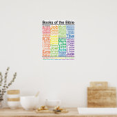 Livres de la Bible Poster 16x20 (Cuisine)