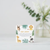 livres de safari dans la jungle pour carte bébé (Debout devant)