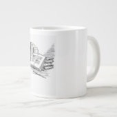 Livres d'échantillons de café dans un mug (Devant droit)