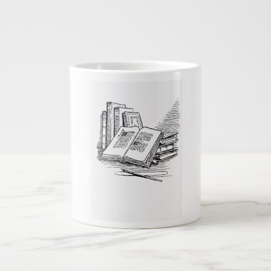 Livres d'échantillons de café dans un mug (Devant)