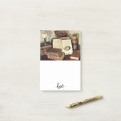 Livres d'histoire Post-it Notes (Sur un bureau)