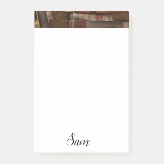 Livres d'histoire Post-it Notes (Devant)