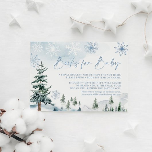 Livres d'hiver pour carte bébé