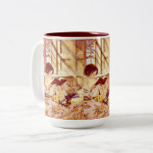 Livres d'images dans la tasse d'hiver (Devant gauche)