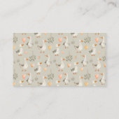 Livres d'oies d'aquarelle pour bébé - Carte Baby s (Dos)