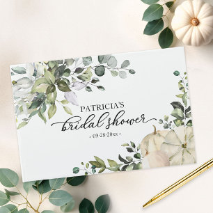 Livres d'or Mariage Champêtre Eucalyptus Citrouill