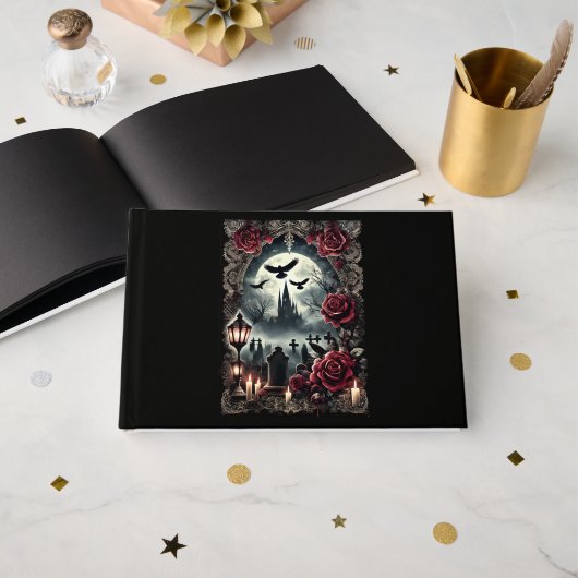 Livres d'or style gothique (Recto ouvert)
