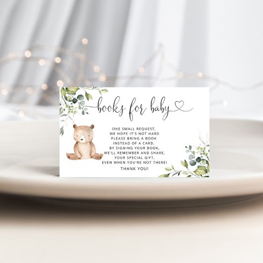 Livres d'ours de bois pour bébé carte d'enclos