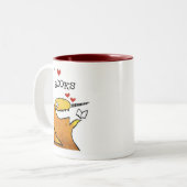 Livres du coeur I - tasse de café narwhal (Devant gauche)