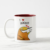 Livres du coeur I - tasse de café narwhal (Gauche)