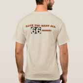 LIVRES du T-shirt de BIBLE (Dos)