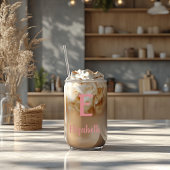 Livres empilés aquarelle avec nom