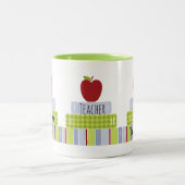 Livres empilés Mug enseignant (Centre)