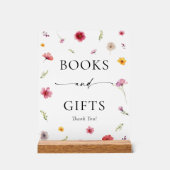Livres et cadeaux Baby showers fleurs sauvages (Recto)
