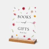 Livres et cadeaux Baby showers fleurs sauvages (Angle)