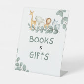 Livres et cadeaux Signe Boy Zoo Animaux Baby showe (Recto)