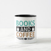 Livres et Café Lover Gift Mug (Centre)