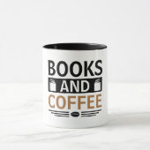 Livres et Café Lover Gift Mug (Centre)