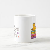 Livres et chats Mug (Centre)