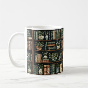 Livres et fleurs Café Mug