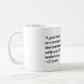 Livres et tasse de chaton (Gauche)