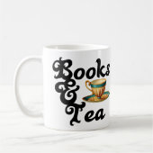 Livres et tasse de thé (Gauche)