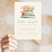 Livres floraux Invitation de douche nuptiale