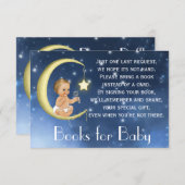 Livres Lune pour Bébé Carte et Déchets Raffle (Devant / Derrière)