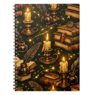 Livres Magiques de l'Académie Sombre Vintage