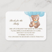 Livres modifiables pour la carte d'insertion bébé (Devant)