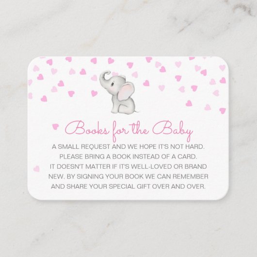 Livres modifiables pour la carte d'insertion bébé (Devant)