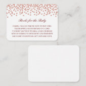 Livres modifiables pour la carte d'insertion bébé (Devant / Derrière)