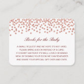 Livres modifiables pour la carte d'insertion bébé (Devant)