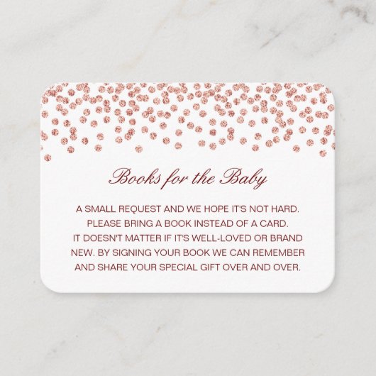 Livres modifiables pour la carte d'insertion bébé (Devant)