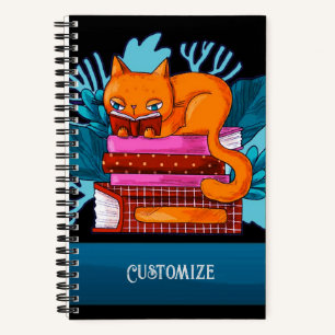 Livres personnalisés approuvés par chat Carnet per
